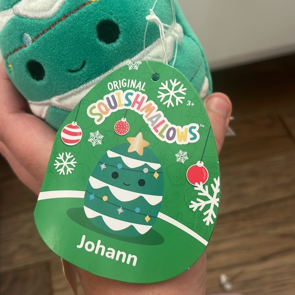 Squishmallows Christmas Johann The Christmas Tree 4” NEW 2023 - Picture 3 of 5